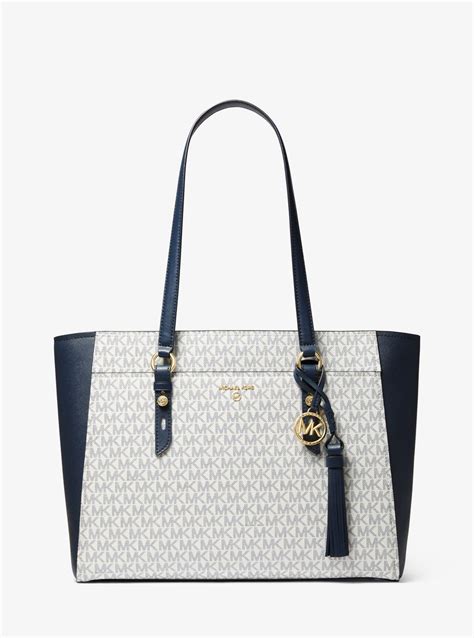 michael kors sullivan wallet|Sullivan Large Logo Tote Bag .